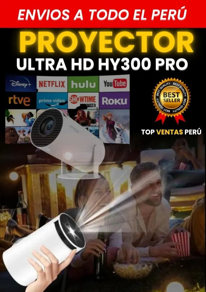 Proyector ULTRA HD HY300 PRO