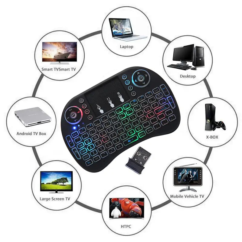 MINI TECLADO INALĂMBRICO GAMER AIR đ±