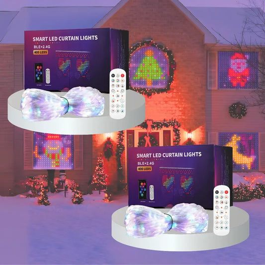 MagicLED® Cortina Smart Inteligente x 2 und