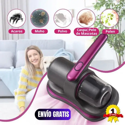 ASPIRADORA REMOVEDOR DE ACAROS CON UV🦗🧲