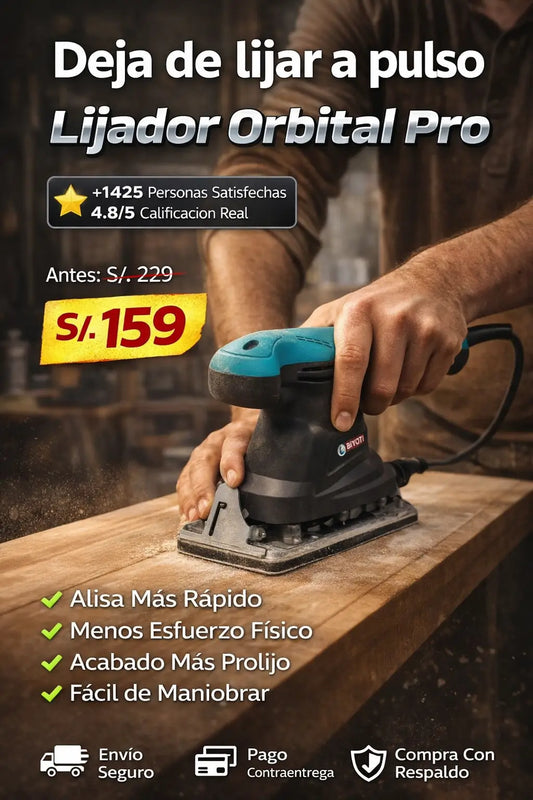 Lijador Orbital PRO - Acabados Profesionales