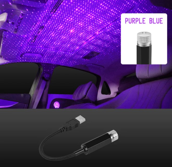 Proyector de Luz Estrella Violeta